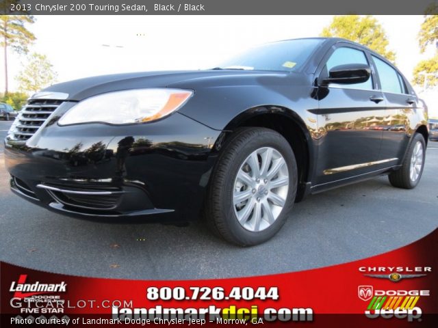 2013 Chrysler 200 Touring Sedan in Black