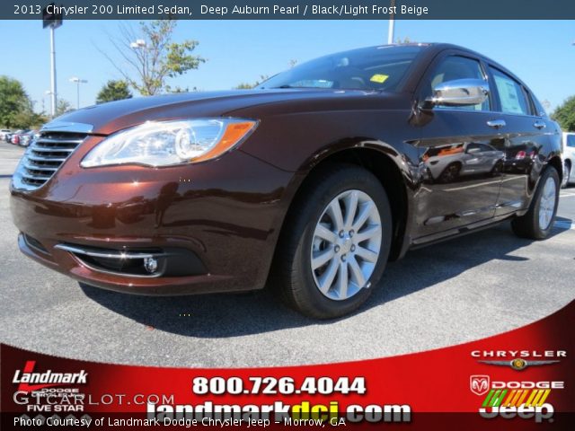 2013 Chrysler 200 Limited Sedan in Deep Auburn Pearl