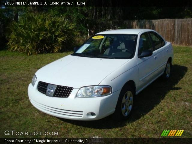 2005 Nissan Sentra 1.8 in Cloud White