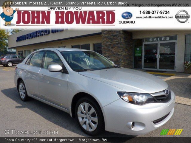 2010 Subaru Impreza 2.5i Sedan in Spark Silver Metallic