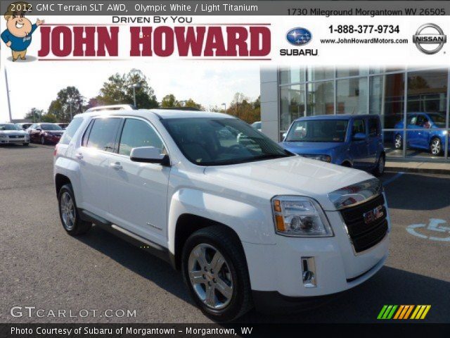 2012 GMC Terrain SLT AWD in Olympic White