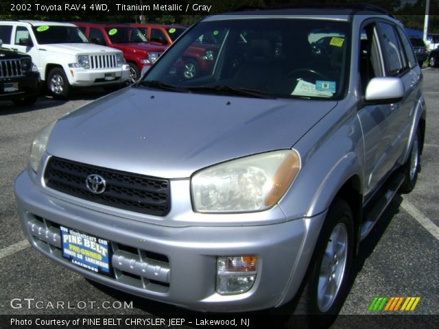 2002 Toyota RAV4 4WD in Titanium Metallic