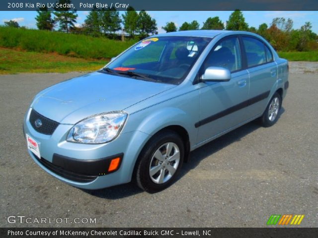 2008 Kia Rio LX Sedan in Polar Blue