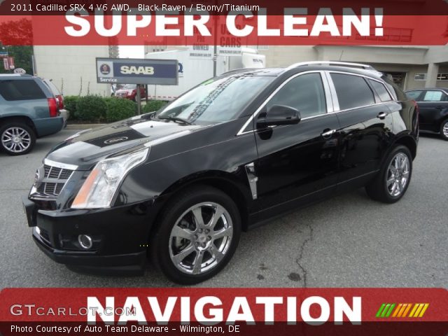 2011 Cadillac SRX 4 V6 AWD in Black Raven