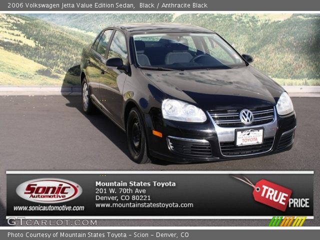 2006 Volkswagen Jetta Value Edition Sedan in Black