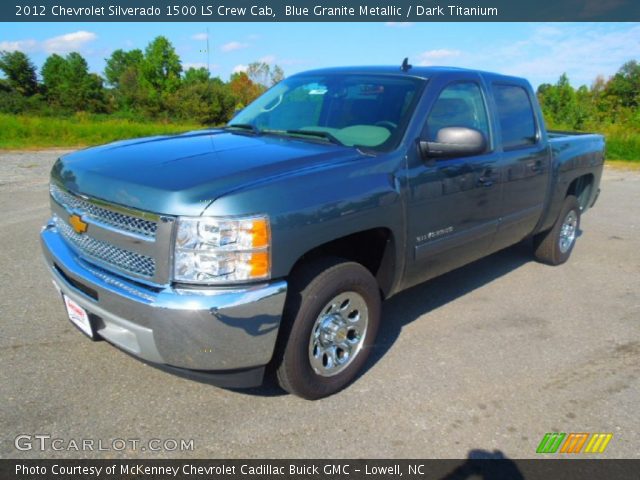 2012 Chevrolet Silverado 1500 LS Crew Cab in Blue Granite Metallic