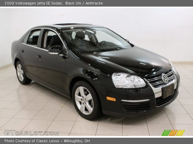 2009 Volkswagen Jetta SE Sedan in Black Uni
