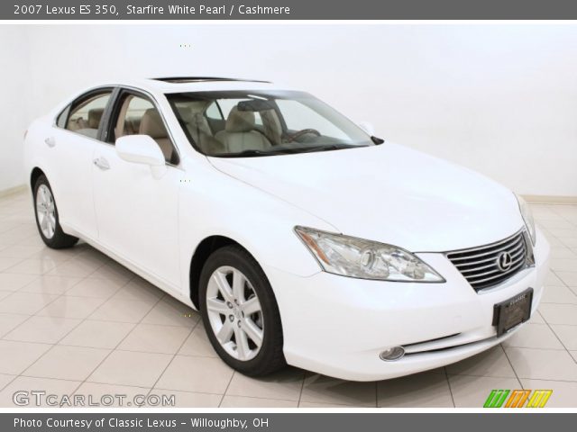 2007 Lexus ES 350 in Starfire White Pearl