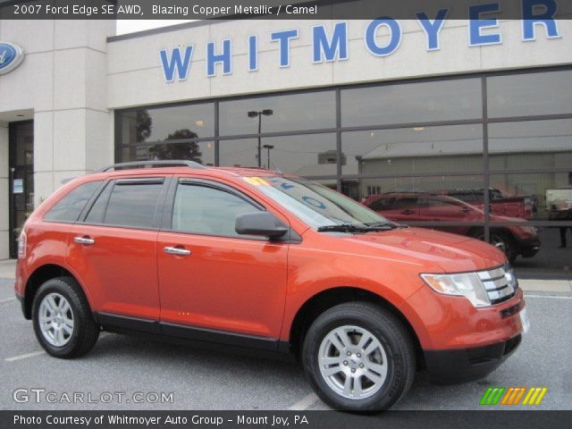 2007 Ford Edge SE AWD in Blazing Copper Metallic