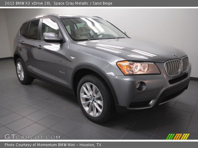 2013 BMW X3 xDrive 28i in Space Gray Metallic