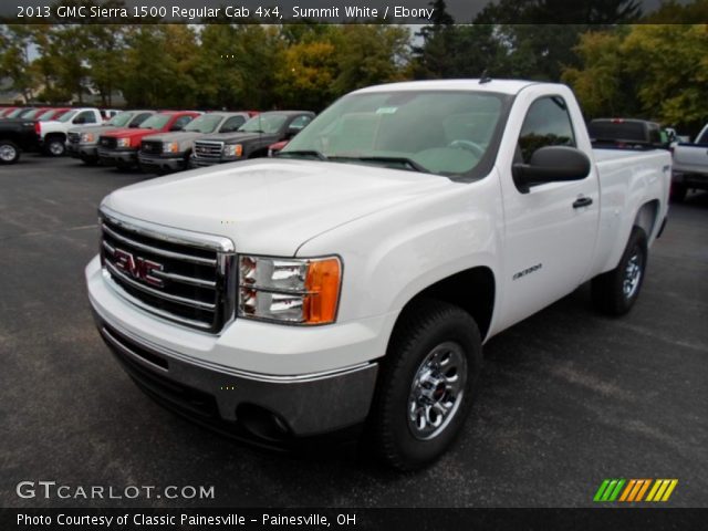 2013 GMC Sierra 1500 Regular Cab 4x4 in Summit White