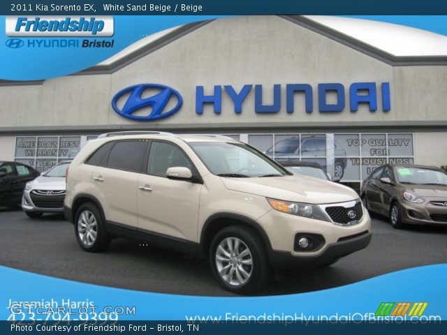 2011 Kia Sorento EX in White Sand Beige