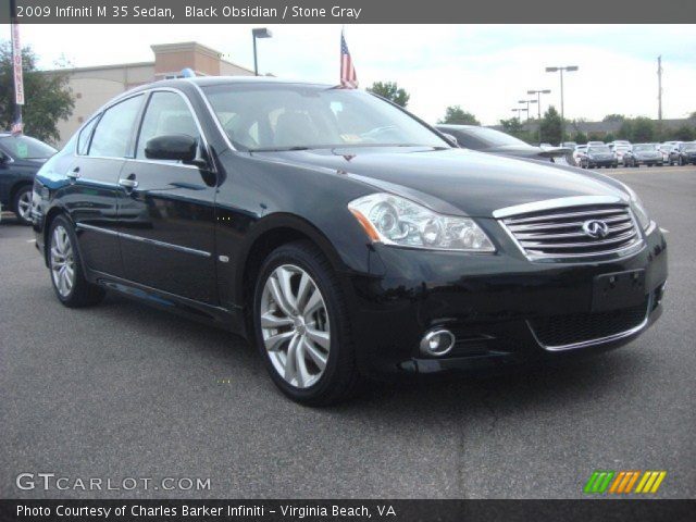 2009 Infiniti M 35 Sedan in Black Obsidian