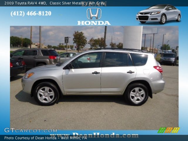 2009 Toyota RAV4 4WD in Classic Silver Metallic