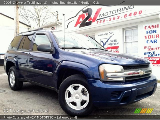 2003 Chevrolet TrailBlazer LS in Indigo Blue Metallic