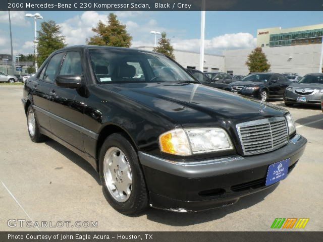 2000 Mercedes-Benz C 230 Kompressor Sedan in Black