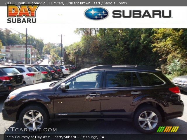 2013 Subaru Outback 2.5i Limited in Brilliant Brown Pearl