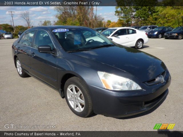 2003 Honda Accord EX V6 Sedan in Graphite Pearl