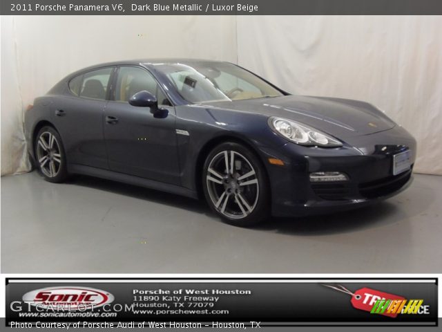 2011 Porsche Panamera V6 in Dark Blue Metallic