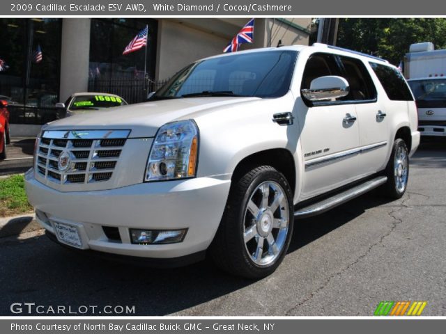 2009 Cadillac Escalade ESV AWD in White Diamond