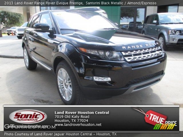 2013 Land Rover Range Rover Evoque Prestige in Santorini Black Metallic