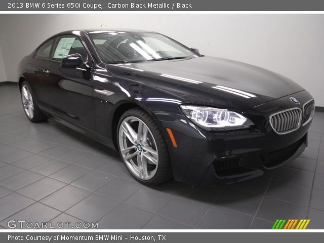 2013 BMW 6 Series 650i Coupe in Carbon Black Metallic