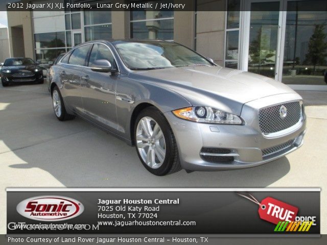 2012 Jaguar XJ XJL Portfolio in Lunar Grey Metallic