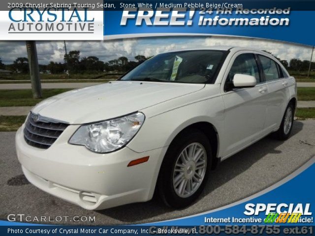 2009 Chrysler Sebring Touring Sedan in Stone White