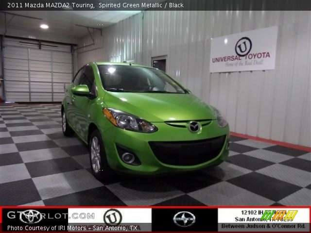 2011 Mazda MAZDA2 Touring in Spirited Green Metallic