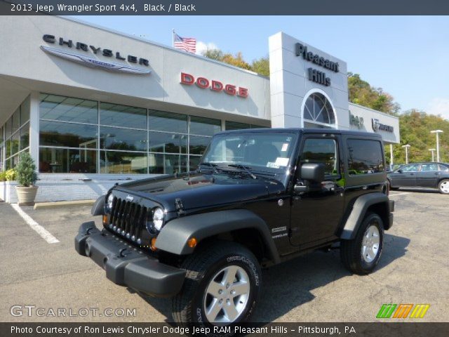 2013 Jeep Wrangler Sport 4x4 in Black