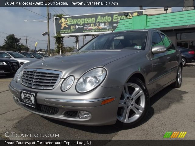 2004 Mercedes-Benz E 500 Sedan in Pewter Silver Metallic