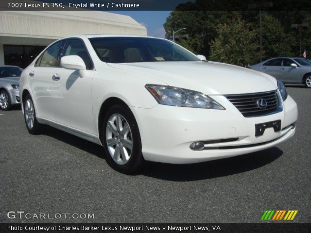 2007 Lexus ES 350 in Crystal White