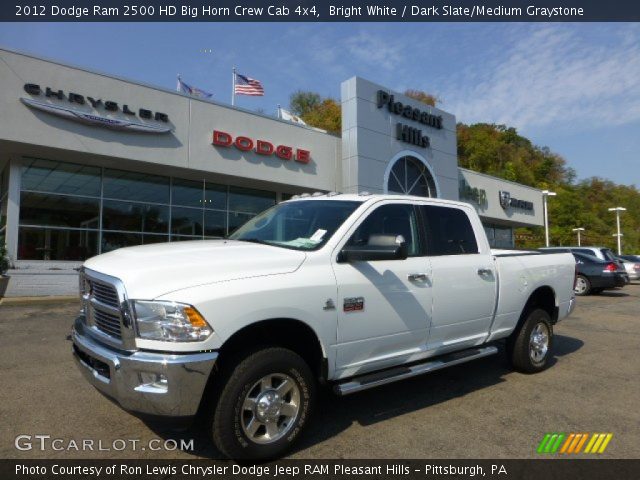 2012 Dodge Ram 2500 HD Big Horn Crew Cab 4x4 in Bright White