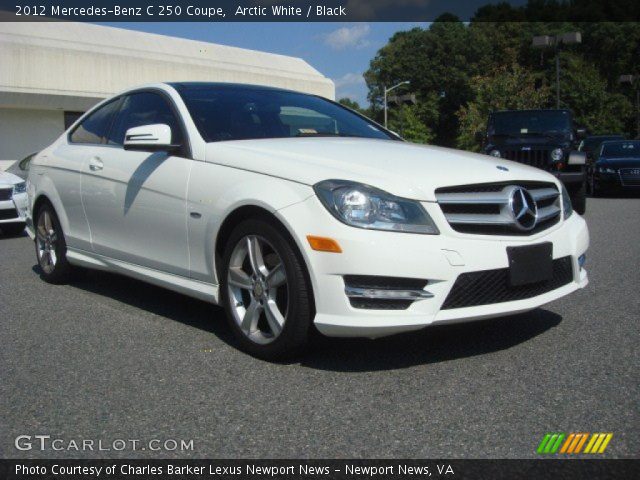 2012 Mercedes-Benz C 250 Coupe in Arctic White