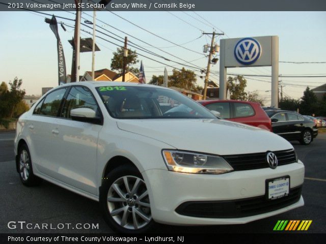 2012 Volkswagen Jetta SE Sedan in Candy White
