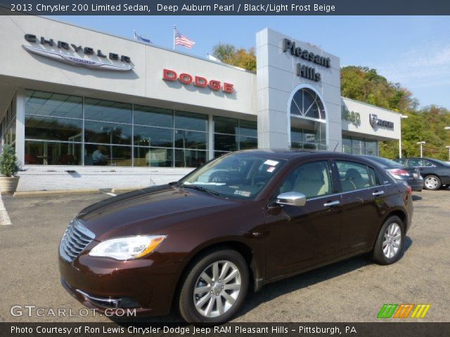 2013 Chrysler 200 Limited Sedan in Deep Auburn Pearl