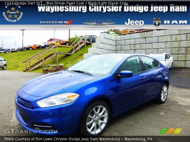 2013 Dodge Dart SXT in Blue Streak Pearl Coat