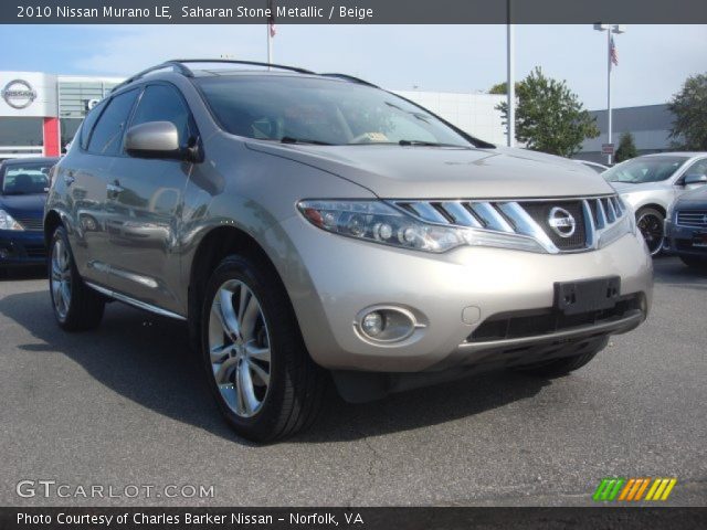 2010 Nissan Murano LE in Saharan Stone Metallic