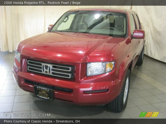 2006 Honda Ridgeline RTL in Redrock Pearl