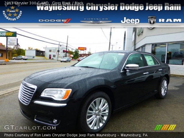 2013 Chrysler 300 C AWD in Gloss Black