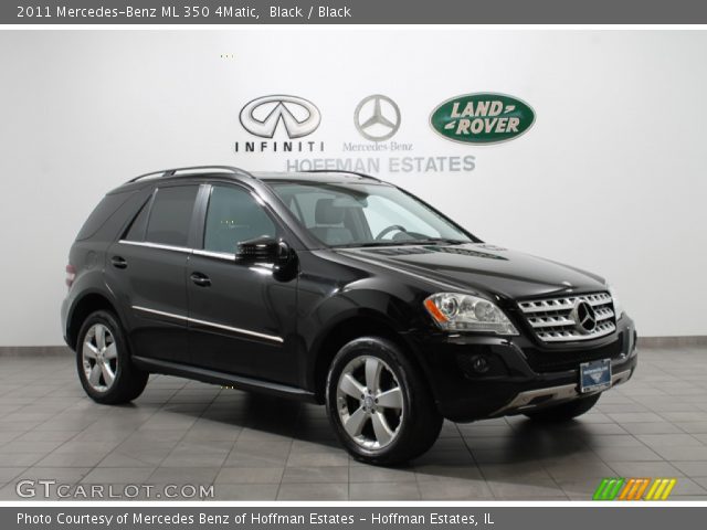 2011 Mercedes-Benz ML 350 4Matic in Black