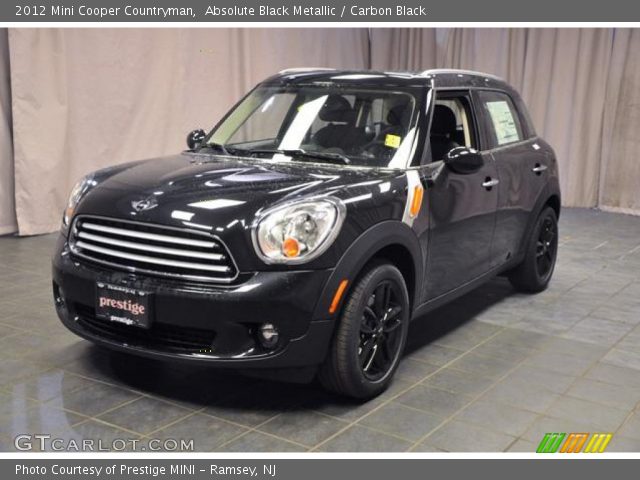 2012 Mini Cooper Countryman in Absolute Black Metallic