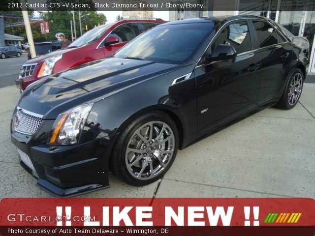 2012 Cadillac CTS -V Sedan in Black Diamond Tricoat