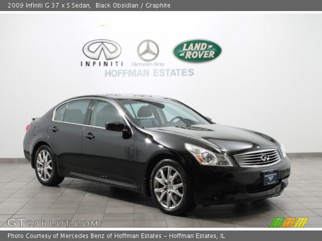 2009 Infiniti G 37 x S Sedan in Black Obsidian