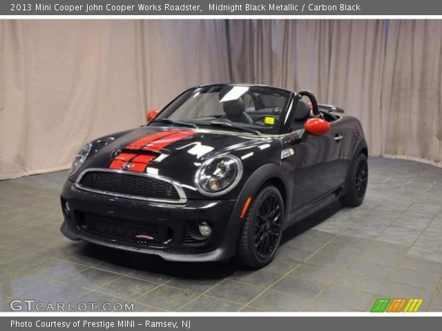 2013 Mini Cooper John Cooper Works Roadster in Midnight Black Metallic