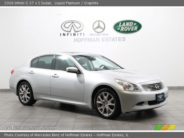 2009 Infiniti G 37 x S Sedan in Liquid Platinum