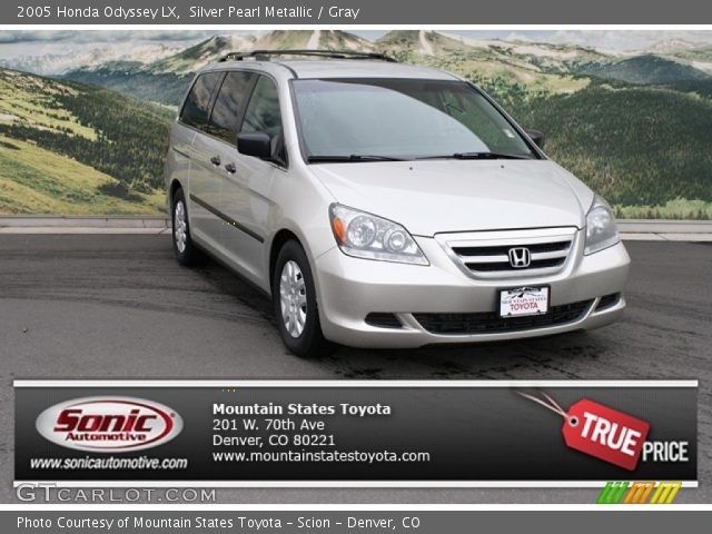 2005 Honda Odyssey LX in Silver Pearl Metallic
