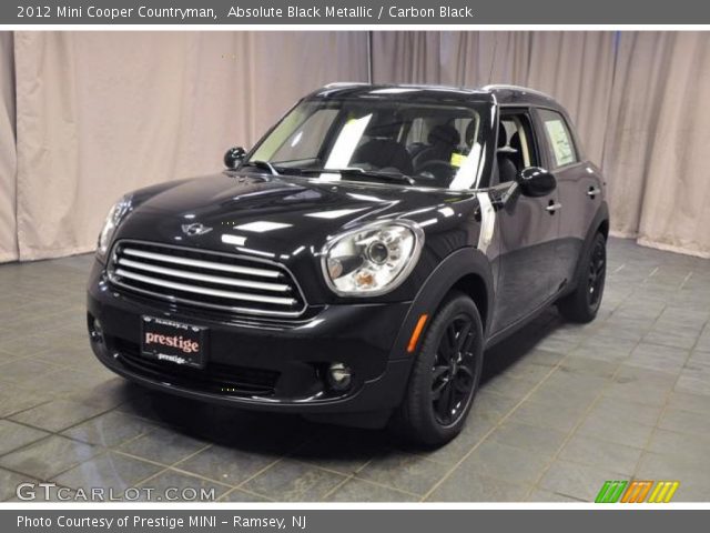2012 Mini Cooper Countryman in Absolute Black Metallic