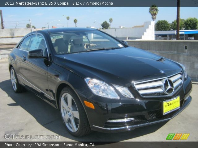 2013 Mercedes-Benz E 350 Coupe in Black