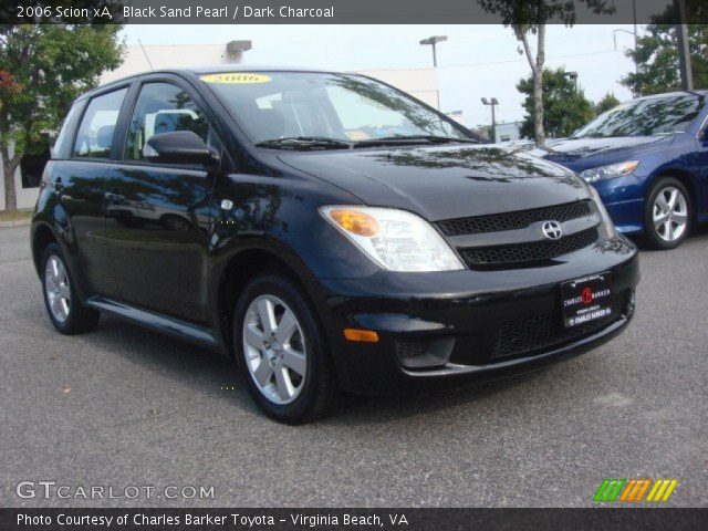 2006 Scion xA  in Black Sand Pearl